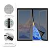 Magnetic Insect Screen for Windows, 108 x 160 cm, White, No-Drill Installation view 3