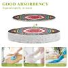 Rose Floral Black Boho Absorbent Non-Toxic Dish Sponges, 3-Pack view 3