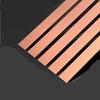 Premium T2 Copper Flat Bar, 10 mm Thick, 200 mm Long, Multiple Widths Available (10 × 15 × 200 mm) view 1