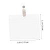 Transparent PVC ID Card Holder with Metal Clip, 5-Pack view 2