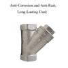 Y-Strainer, 1/2-Inch Female Thread, Stainless Steel, DN15 view 3