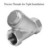 Y-Strainer, 1/2-Inch Female Thread, Stainless Steel, DN15 view 4