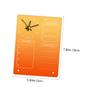 MAGICLULU Acrylic Planner Board with Clock, Desktop Writable Board for Office and Work view 2