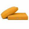 Deco Arts Outdoor Seat Cushion Set, Yellow, 70 x 60 x 8 cm with 70 x 35 cm Back Cushion view 3