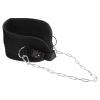 MMYUAK Weightlifting Belt with Chain for Weighted Dips, Men and Women view 1