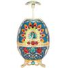 Acouto Metal Peacock Toothpick Holder, Portable Multifunctional Storage Box view 1