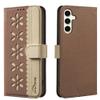 Lucyliy Galaxy S25 Plus Wallet Case, Brown view 1