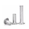 GUIPENG 304 Stainless Steel M5 M6 M8 Flat-Head Rivets, GB109, Solid Bevel Flush Head, M5 x 100 mm, 10 pcs view 4