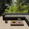 JORTUIO Waterproof Outdoor Sofa Seat Cushion Cover, 1/2/4-Piece Set, Zippered, 60 x 55 x 10 cm, 1 pc view 2