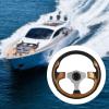 Milageto Universal Boat Steering Wheel, Easy-Install Marine Steering System view 3