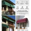 No-Drill Balcony Awning with Hand Crank view 3