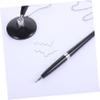 Ballpoint Pens with Chain Design, 2-Pack, PP, for Signatures and Gifts view 3