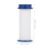 Supercharge Replacement Shower Water Filter, Filter Media, 6 pcs, White view 2