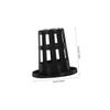 POPETPOP 50-Pack Hydroponic Net Pots, Black Plastic view 2