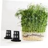 POPETPOP 50-Pack Hydroponic Net Pots, Black Plastic view 3
