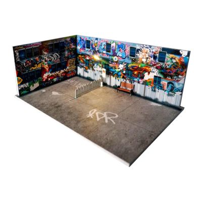 1:64 Parking Lot Model Vehicle Scene Display Diorama