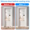 Kitchen Plinth Seal, 2 m Self-Adhesive Silicone Profile for 15/16/17/18 mm Boards, White view 3