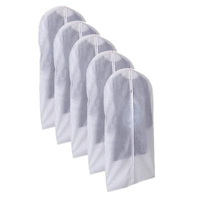 JLLEIZYZ Garment Bags, Nonwoven Garment Covers with Zipper, for Closet Storage (60 x 80 cm / 31 in)