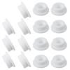QUARKZMAN 15-Pc. T-Shaped Silicone Stoppers, 26 mm/1.02 in. Diameter, Elastic view 1