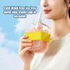 2-in-1 Ice Cube & Water Bottle with Straw and Clip, Pink, 500 mL view 2