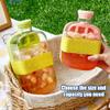 2-in-1 Ice Cube & Water Bottle with Straw and Clip, Pink, 500 mL view 4