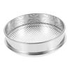 Stainless Steel Soil Sieve, 20 cm, 5.5 mm, Silver, for Garden and Soil view 1