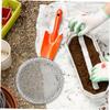 Stainless Steel Soil Sieve, 20 cm, 5.5 mm, Silver, for Garden and Soil view 4