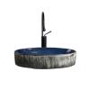 SdaryWare Oval Ceramic Vintage Vessel Sink for Outdoor Use view 1