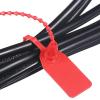 100 Colorful Tamper-Evident Plastic Security Seals with Serial Numbers, 250 mm view 4