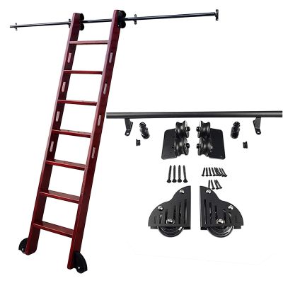 3.3–20 ft Rolling Ladder Hardware Kit for Libraries (Ladder Not Included)