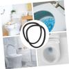 Toilet Chair Inner Mounting Rings, 2-Pack, Black Plastic view 4