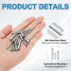 PATIKIL 50-Pack 304 Stainless Steel Cylinder Pins, 3 mm x 35 mm view 3