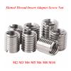 Slotted Self-Tapping Threaded Inserts, M2–M12, M4/M8, 10 Pieces view 2