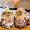 Glixoft Capybara Water Bottle with Straw view 4