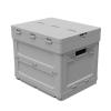 Portable Outdoor Camping Cooler Table with Storage view 1