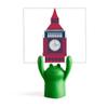 Big Ben UK Landmark Flag Memo Holder, Cartoon Frog Stand Decoration view 1