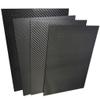 ZBORAVPIX Carbon Fiber Sheet Board, 245 x 245 mm, 0.56 mm Thick, High-Strength Forged High-Temperature Plate (4.0 mm Plain Matte) view 1