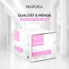 HANSKA 1000 Pink Powder-Free Nitrile Disposable Gloves, Ambidextrous, Non-Sterile, XS view 2