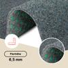 TAPISO Garden Artificial Grass Rug, Gray, Realistic Grass Appearance, 100 x 550 cm view 4