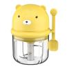 Matchopper - Yellow Manual Food Chopper view 1