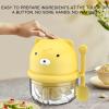 Matchopper - Yellow Manual Food Chopper view 4