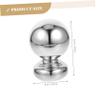 ibasenice Metal Fence Finials, Decorative Fence Balls for the Garden view 4