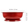 Toyvian Large-Capacity Portable Red Iron Fire Bowl view 2