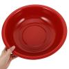 Toyvian Large-Capacity Portable Red Iron Fire Bowl view 3