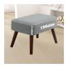 Stretch Jacquard Ottoman Cover, Rectangular or Square view 1