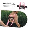 Pink Adjustable Portable Ski Training Harness for Kids view 3