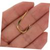 UPKOCH Barbed Bait Hooks, Gold-Colored, Copper view 3