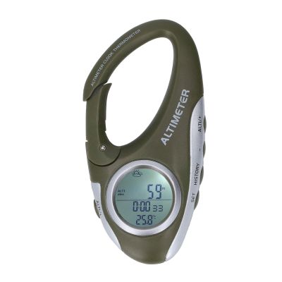 plplaaoo Digital Altimeter Barometer with Backlight, ABS Housing and Handheld Thermometer