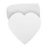 Angoily Heart-Shaped Foam Imitation Cakes, 2 Pcs, White view 1