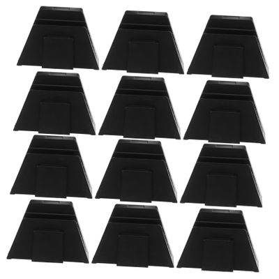 Ciieeo 12-Piece Modular Plastic Wrench Organizer Rack